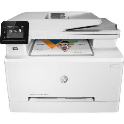 МФУ лазерное HP Color LaserJet Pro M283fdw (7KW75A), A4, цветной, печ. до 21 стр/мин., скан. до 26 стр/мин. (ч/б) 22 стр/мин. (цвет), 600 x 600 dpi (печать) 300x300dpi (скан), USB, RJ-45, Wi-Fi, Air Print, Mopria