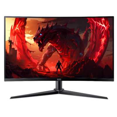 Монитор/ ACER Nitro XZ270UX6bmiiphx 27'', ZeroFrame, Curved 1500R, Black, 16:9, VA, 2560x1440, 1 / 0,5 (GTG, Min.)ms, 250cd, 220Hz, 2xHDMI(2.1) + 1xDP(1.4) + SPK + Audio Out, Speakers 2Wx2, sync: FreeSync Premium, hdr: HDR 10, hadj 120, Vesa:75x75
