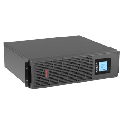 Линейно-интерактивный ИБП ДКС серии Info Rackmount Pro, 2000 ВА/1600 Вт,1/1, EPO, USB, RJ45, 6xIEC C13, Rack 3U, SNMP/AS400 slot, 3x9Aч