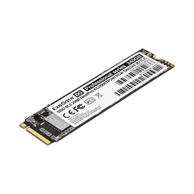 Накопитель SSD ExeGate NextPro KC2000TP240, 240Gb, M.2 2280, PCIe 3.0 x4, NVMe, R/W 1500/900