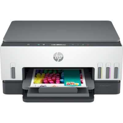 МФУ струйное HP Smart Tank 670, A4, цветной, печ. до 12 стр/мин., 4800x1200 dpi (печ.), 1200x1200 dpi (скан.), Bluetooth, USB Type-A, Wi-Fi