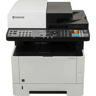 МФУ лазерное Kyocera Ecosys M2040dn (Азия) (1102S33AX0), A4, ч/б, печ. до 40 стр/мин., скан. до 40 стр/мин. (ч/б) 23 стр/мин. (цвет), 1200 x 1200 dpi (печать) 600x600dpi (скан.), USB, RJ-45 (старт.картр. TK-1178)