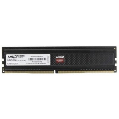 Оперативная память AMD Radeon R7, DDR4, 8GB (1x8GB), 2133MHz, CL15, DIMM, OEM
