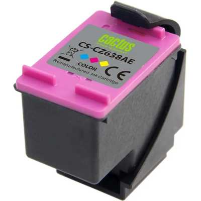 Картридж струйный Cactus CS-CZ638AE № 46 многоцветный (21мл) для HP DJ IA 2020hc/2520hc Ultra 2029/2529/4729AIO