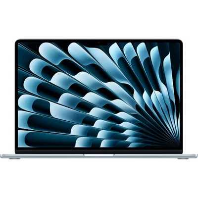 Ноутбук Apple MacBook Air A3241 голубой MC7A4HN/A M4 10 core 16Gb SSD256Gb/10 core GPU 15.3" Liquid Retina (2880x1864) macOS WiFi BT Cam