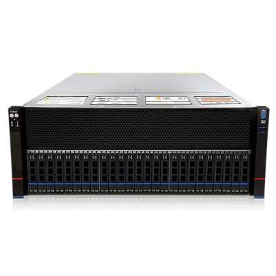 Серверная платформа Gooxi SYR4110G-D24R-G5 4U -10 GPU platform based on AMD 9005, compatible with 9004; 4* 2700W PSU, EU power cables, support 24 NVMe, 10*GPU cables for H200, H100, rail kits, OCP slot X16