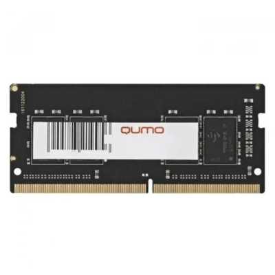 Оперативная память Qumo, DDR4, 8GB (1x8GB), 2666MHz, CL19, SO-DIMM