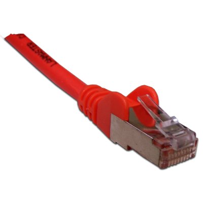 Патч-корд Lanmaster LAN-PC45/S6-15-RD FTP RJ-45 вил.-вилка RJ-45 кат.6 15м красный LSZH