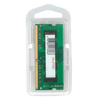 Оперативная память Qumo, DDR4, 8GB (1x8GB), 3200MHz, CL22, SO-DIMM