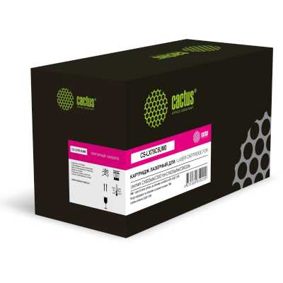 Картридж лазерный Cactus CS-LX78C5UM0 78C5UM0/78C5UME пурпурный (7000 стр.) для Lexmark CX622ade/CS521dn/CX625adhe/CS622de с чипом