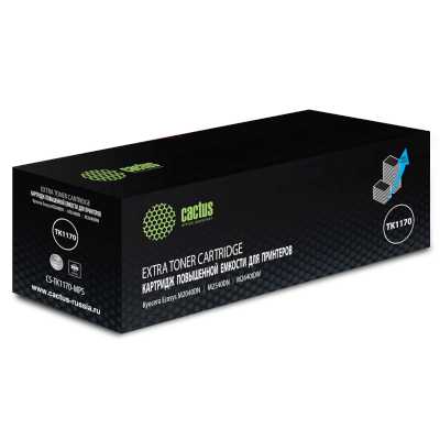 Картридж лазерный Cactus CS-TK1170-MPS черный (12000 стр.) для Kyocera Ecosys M2040dn/M2540dn/M2640idw