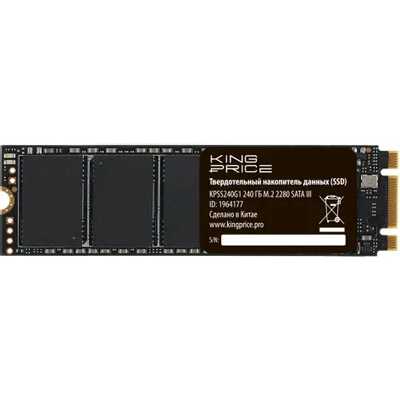Накопитель SSD KingPrice KPSS240G1, 240Gb, M.2 2280, SATA-III, R/W 500/420