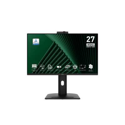 Монитор MSI 27" Pro MP275QPDG черный IPS LED 16:9 HDMI M/M Cam матовая HAS Piv 250cd 178гр/178гр 256