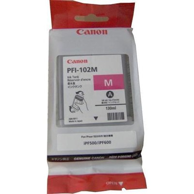 Картридж струйный Canon PFI-102M 0897B001 пурпурный для Canon iP F510/605/610