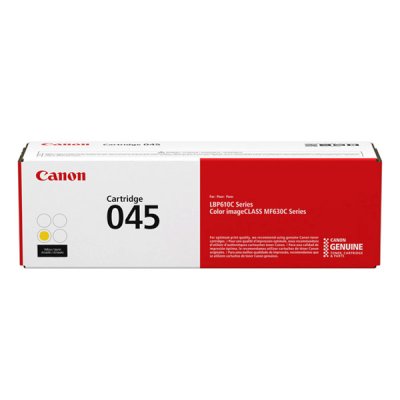 Картридж лазерный Canon 045Y 1239C002 желтый (1300стр.) для Canon i-SENSYS MF630