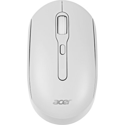 Мышь беспроводная Acer OMR308 белый, 1600 dpi, радиоканал, Bluetooth, USB, кнопки - 4