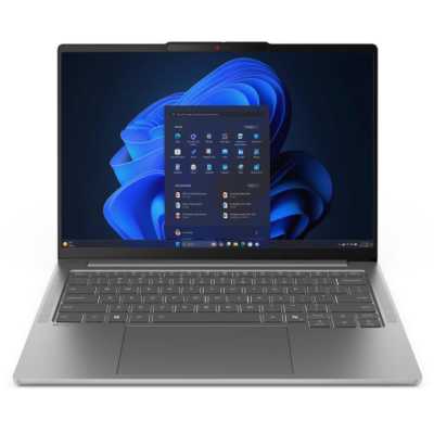 Ноутбук Lenovo IdeaPad Pro 5 14IAH10 14"(2880x1800 OLED)/Intel Core Ultra 5 225H(3.3Ghz)/24576Mb/512PCISSDGb/noDVD/Int:Intel Arc Graphics/Cam/BT/WiFi/84WHr/war 1y/1.39kg/luna grey/noOS + 100W, RU kbd