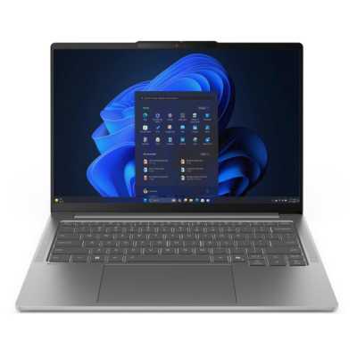 Ноутбук Lenovo IdeaPad Pro 5 14IAH10 14"(2880x1800 OLED)/Intel Core Ultra 9 285H(3.7Ghz)/32768Mb/1024PCISSDGb/noDVD/Int:Intel Arc Graphics/Cam/BT/WiFi/84WHr/war 1y/1.39kg/luna grey/Win11Home + 100W, RU kbd