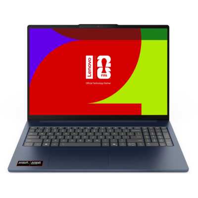 Ноутбук Lenovo IdeaPad Slim 5 16AGP11 16"(1920x1200 OLED)/AMD Ryzen AI 7  445(4Ghz)/32768Mb/1024PCISSDGb/noDVD/Int:AMD Radeon 840M/Cam/BT/WiFi/60WHr/war 1y/1.69kg/cosmic blue/noOS + 65W, RU kbd