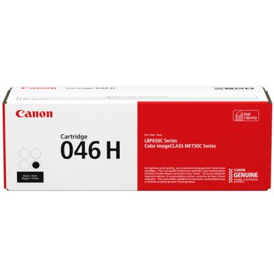 Картридж лазерный Canon 046 H BK 1254C002 черный (6300 стр.) для Canon i-SENSYS MF735Cx, i-SENSYS LBP653Cdw, i-SENSYS LBP654Cx, i-SENSYS MF732Cdw, i-SENSYS MF734Cdw