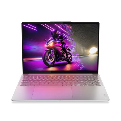 Ноутбук Lenovo Yoga Pro 9 16IAH10 16"(2880x1800 OLED)/Intel Core Ultra 7 225H(3.3Ghz)/32768Mb/1024SSDGb/noDVD/Ext:NVIDIA GeForce RTX 5050(8192Mb)/Cam/BT/WiFi/84WHr/war 1y/2.05kg/luna grey/Win11Home + 170W, RU kbd