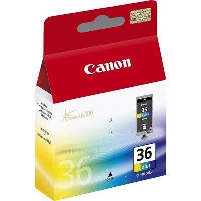 Картридж струйный Canon CLI-36 1511B001 многоцветный для Canon Pixma 260mini