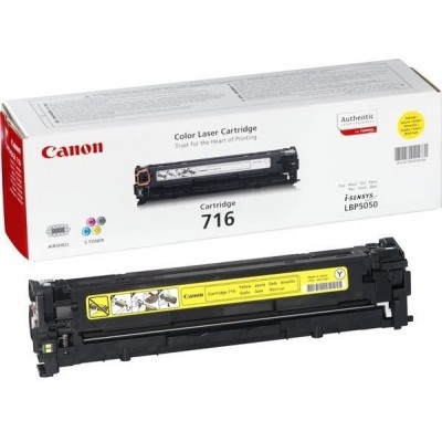 Тонер-картридж/ CARTRIDGE 716 YELLOW/LBP5050