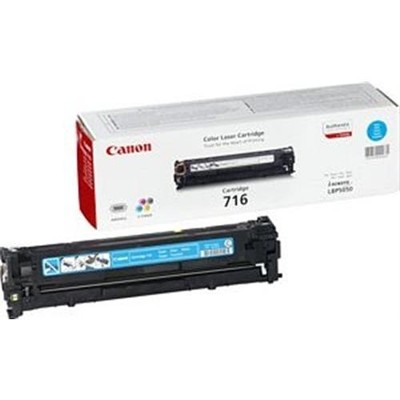 Картридж лазерный Canon 716C 1979B002 голубой (1500стр.) для Canon LBP5050/5050N