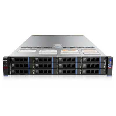 Серверная платформа Gooxi AS201-D12RE-G4 2u 12bay server platform with expander bp, based on rapid sapphire TDP=350w raid card: 9460-8i+BBU
