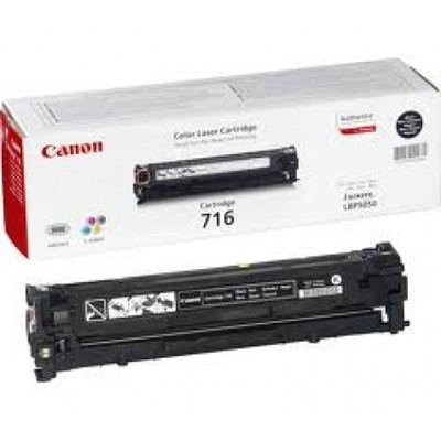 Картридж лазерный Canon 716BK 1980B002 черный (2300стр.) для Canon LBP-5050/5050N
