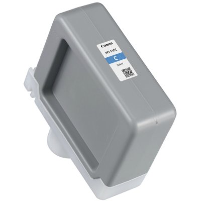 Картридж струйный Canon PFI-110 C 2365C001 голубой (160мл) для Canon TX-2000/TX-3000/TX-4000