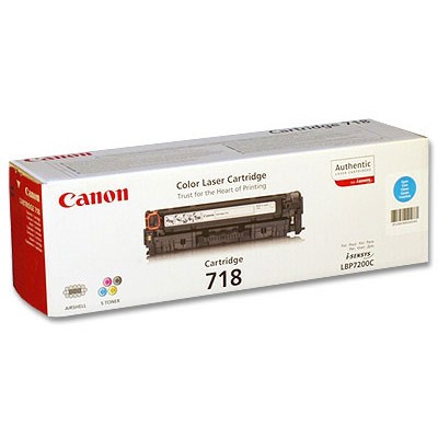 Картридж CANON 718 C голубой (2661B002)