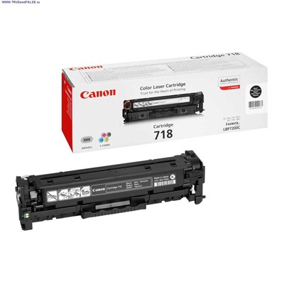 Картридж лазерный Canon Cartridge 718BK (2662B002) черный (3400 стр.) для Canon LBP7200/MF8330/8350