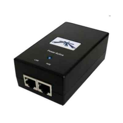 Сетевое оборудование UBIQUITI POE-24-12W(EU) блок питания с PoE, 220 VAC -> 24VDC, 0,5A - для абонентов