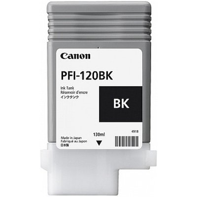 Картридж струйный Canon PFI-120 BK 2885C001 черный (130 мл) для Canon imagePROGRAF TM-200/205