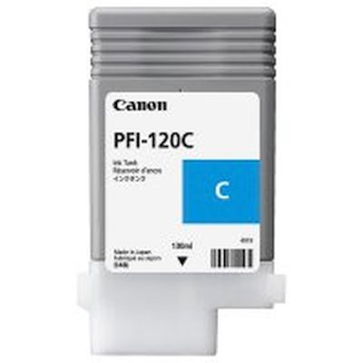 Картридж струйный Canon PFI-120 C 2886C001 голубой (130 мл) для Canon imagePROGRAF TM-200/205
