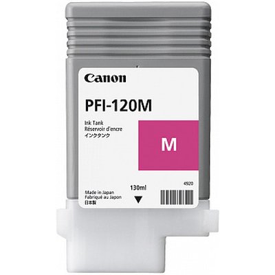 Картридж струйный Canon PFI-120 M 2887C001 пурпурный (130 мл) для Canon imagePROGRAF