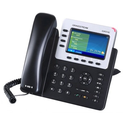 Телефон IP Grandstream GXP-2140 черный