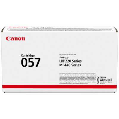Картридж лазерный Canon 057 черный (3100 стр.) для Canon MF449x/MF446x/MF445dw/MF443dw, LBP225x/LBP226dw/LBP223dw
