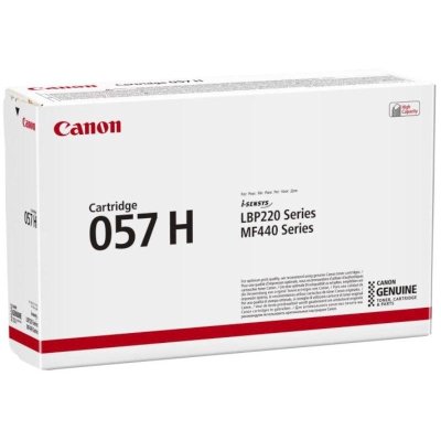 Картридж лазерный Canon 057 H черный (10000 стр.) для Canon MF449x/MF446x/MF445dw/MF443dw, LBP225x/LBP226dw/LBP223dw
