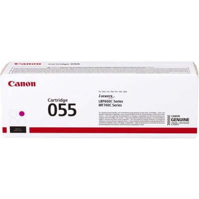 Картридж лазерный Canon 055 M (3014C002) пурпурный (2100 стр.) для Canon i-SENSYS серий MF740, LBP660