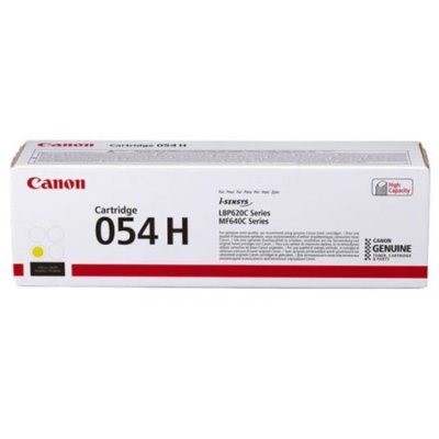 Картридж лазерный Canon 054 H Y 3025C002 желтый (2300 стр.) для Canon MF645Cx/MF643Cdw/MF641Cw/LBP623Cdw/621Cw