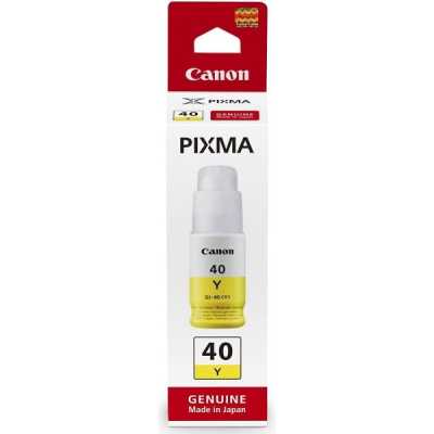 Картридж струйный Canon GI-40 Y 3402C001 желтый (70мл) для Canon Pixma G5040/G6040