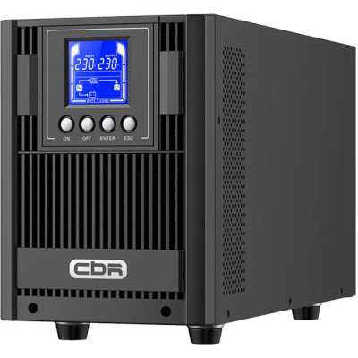 ИБП CBR ESN-1.5KT-4F-LCHERSC Online 1500VA/1500W Tower 4 x Schuko, LCD, HID-USB, RS232, EPO, SNMP slot