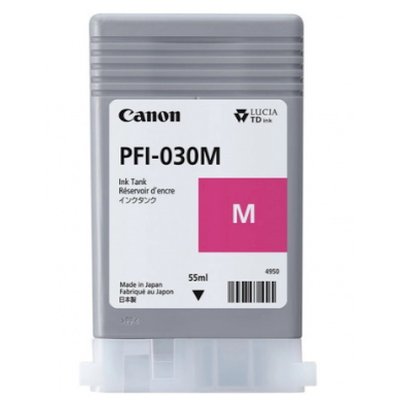 Картридж струйный Canon INK TANK PFI-030 MAGENTA пурпурный (55 мл.)