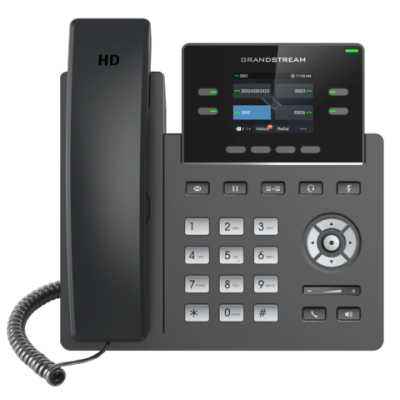 Телефон IP Grandstream GRP-2612G черный