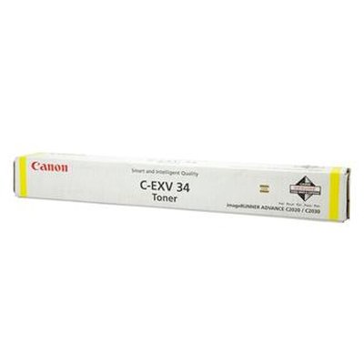 Картридж лазерный Canon C-EXV34Y желтый (16000 стр.) для Canon iR C9060/C9065/C9070