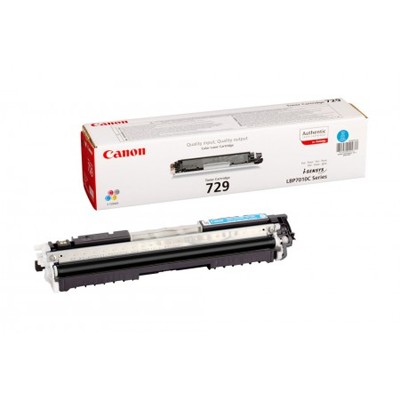 Картридж лазерный Canon Cartridge 729C (4369B002) голубой (1000 стр.) для Canon i-Sensys LBP-7010C/7018C