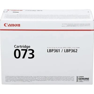 Картридж CANON 073 BK для Canon i-SENSYS LBP361dw черный (5724C001/Cartridge 073BK) 27K