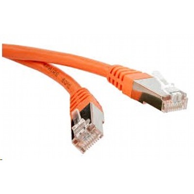 Кабель патч-корд F/UTP 6 кат. 5м. Lanmaster LAN6-S45-45-5.0-LSZH RJ45 - RJ45, 4 пары, оранжевый, LSZH